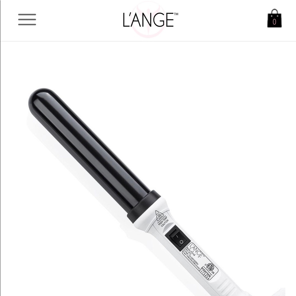 L’ANGE ONDULÉ Ceramic Curling Wand + Heat Protect
